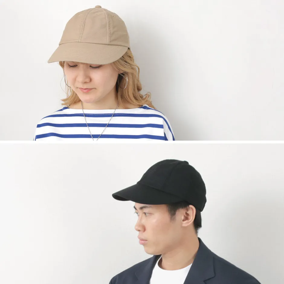 Hats^HICOSAKA / Chino Big Visor 8 Panel Cap