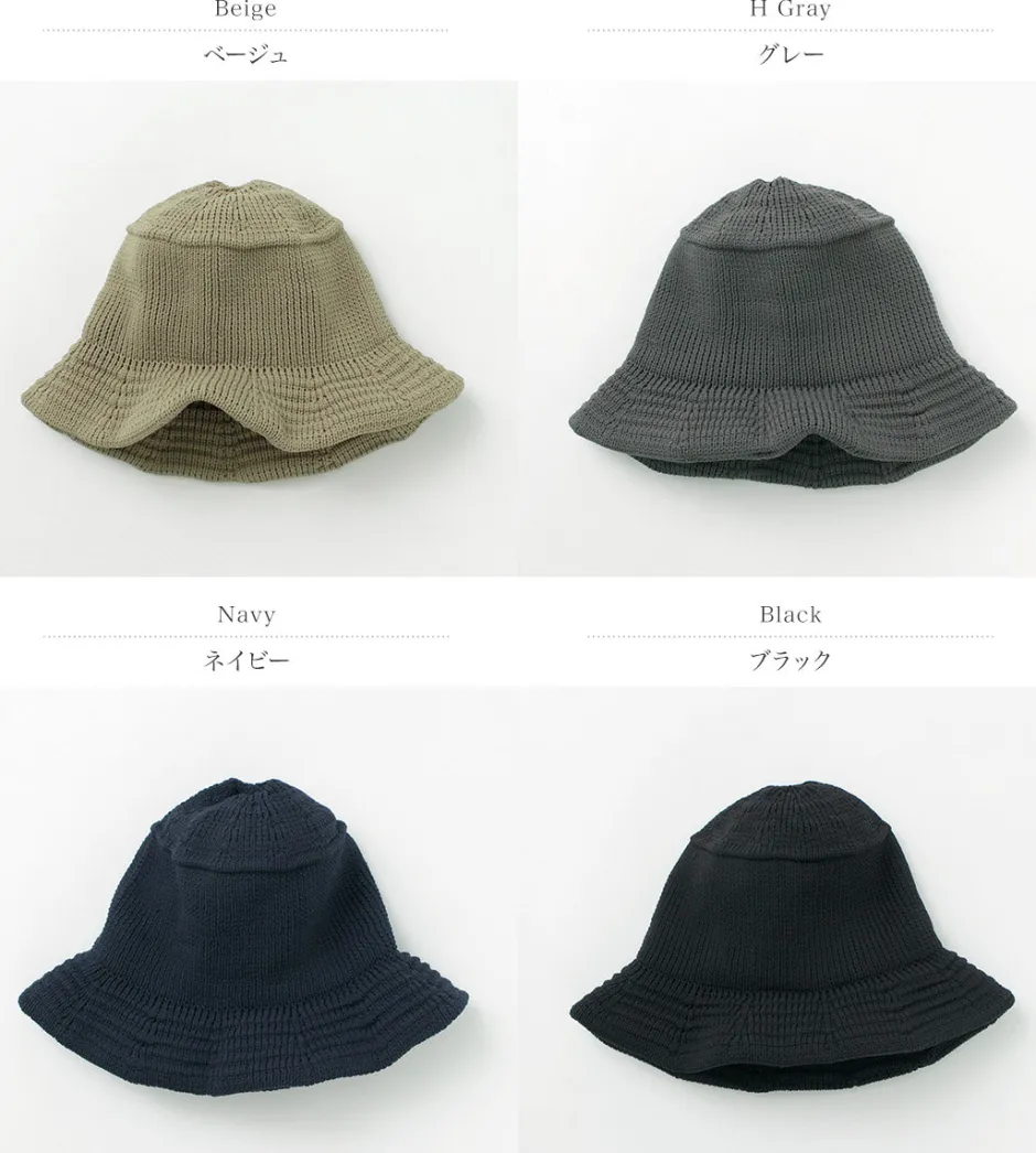Hats^HICOSAKA / Knit Bucket Hat