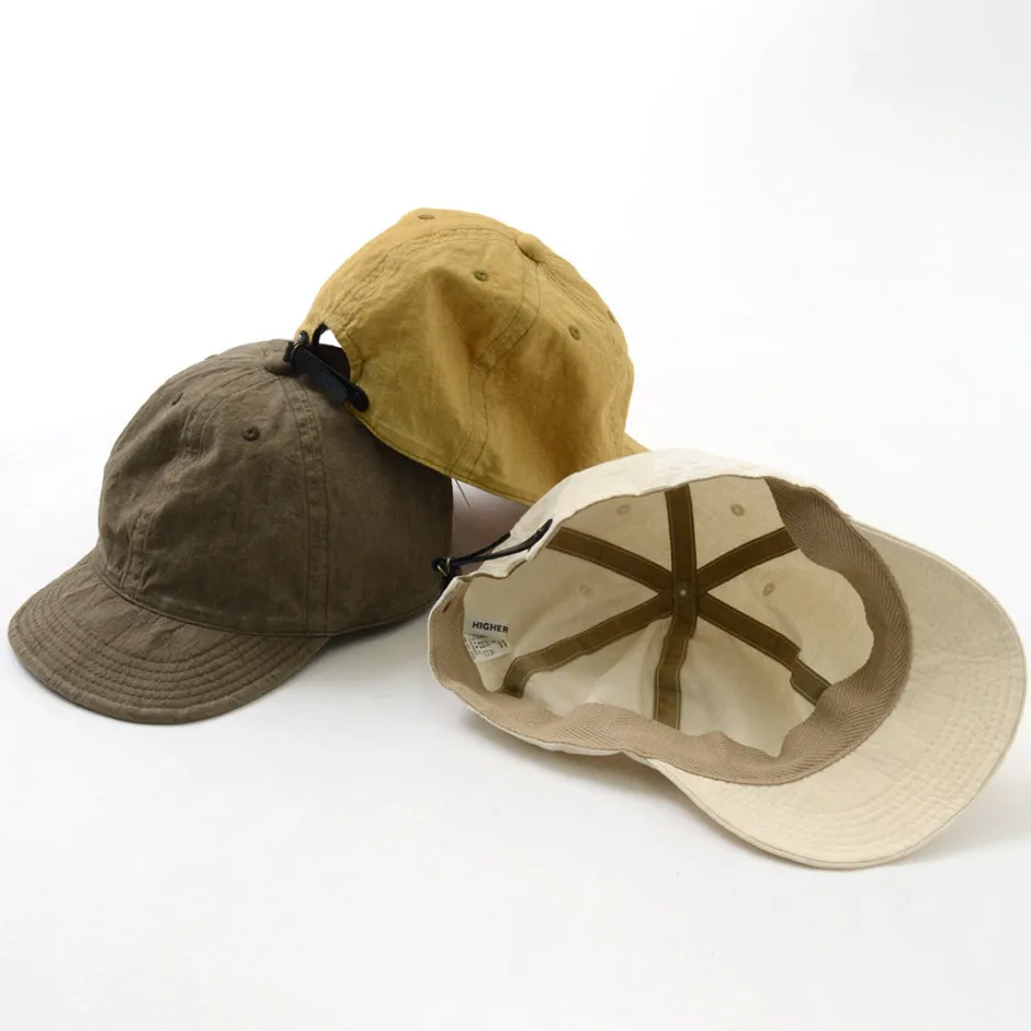 Hats^HIGHER / Cotton Linen Weather Cap