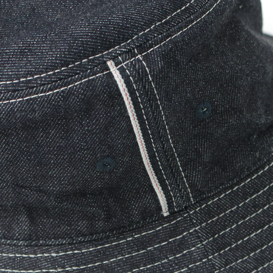 Hats^HIGHER / F191 Selvedge Bucket Hat denim