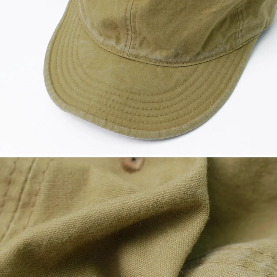 Hats^HIGHER / Military Canvas Cap