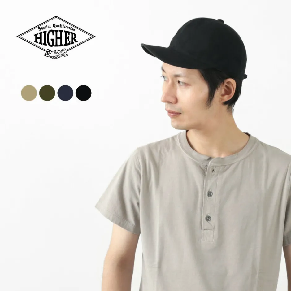 Hats^HIGHER / Military Canvas Cap