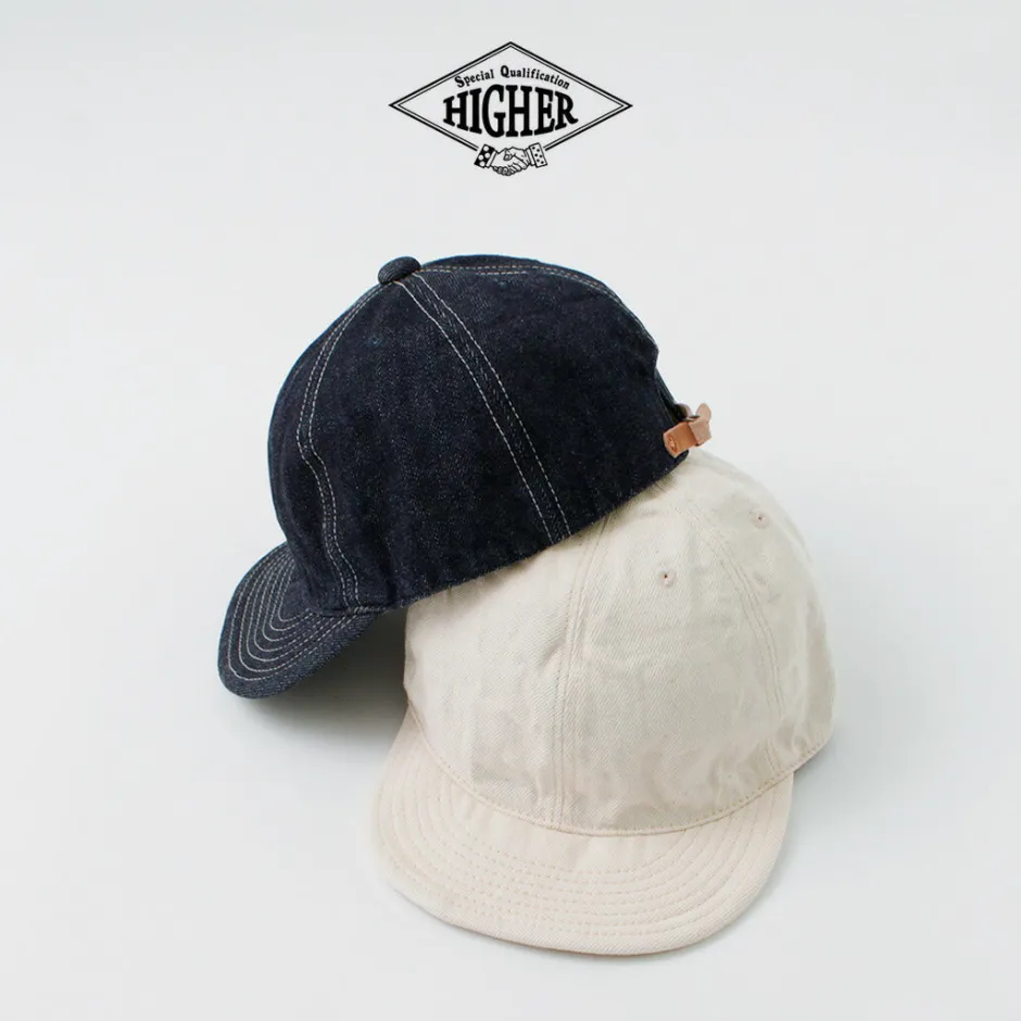 Hats^HIGHER / One-washed Selvage denim cap