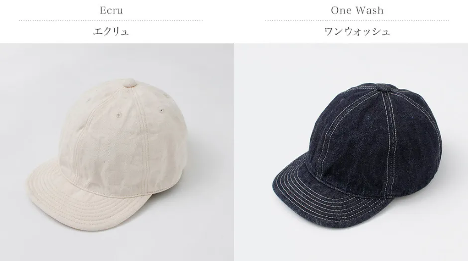 Hats^HIGHER / One-washed Selvage denim cap