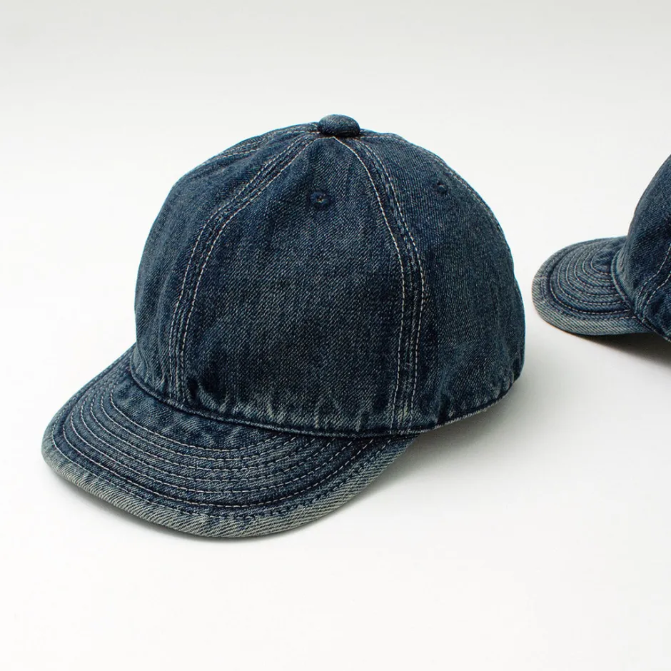 Hats^HIGHER / Selvage denim cap used-wash