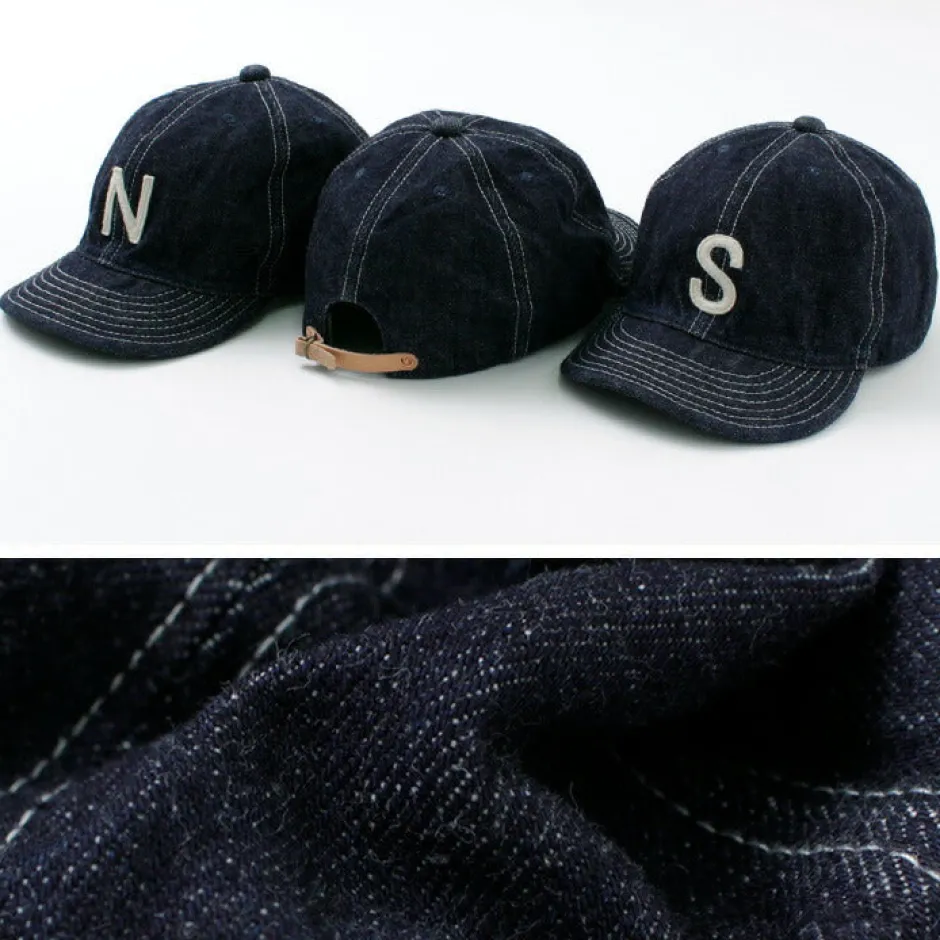 Hats^HIGHER / SELVEDGE DENIM CAP ONE WASH