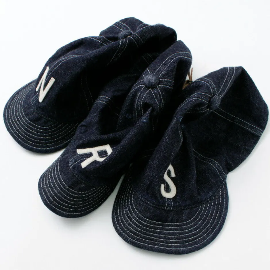 Hats^HIGHER / SELVEDGE DENIM CAP ONE WASH