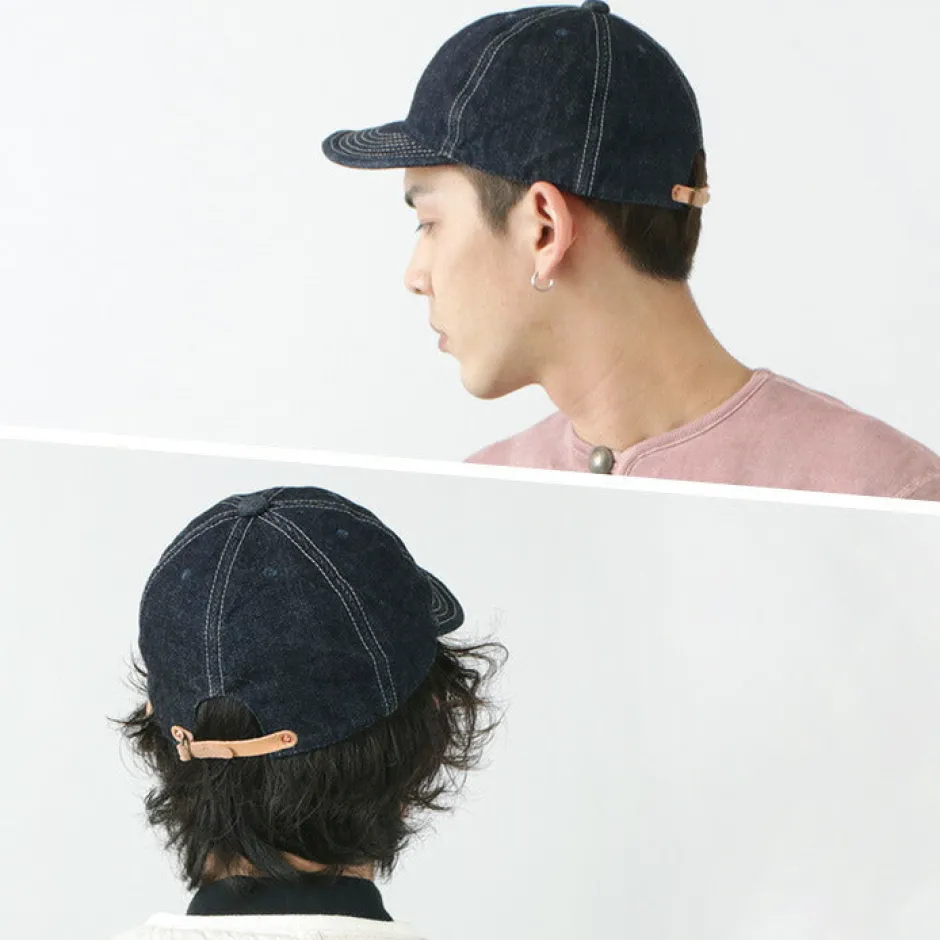 Hats^HIGHER / SELVEDGE DENIM CAP ONE WASH