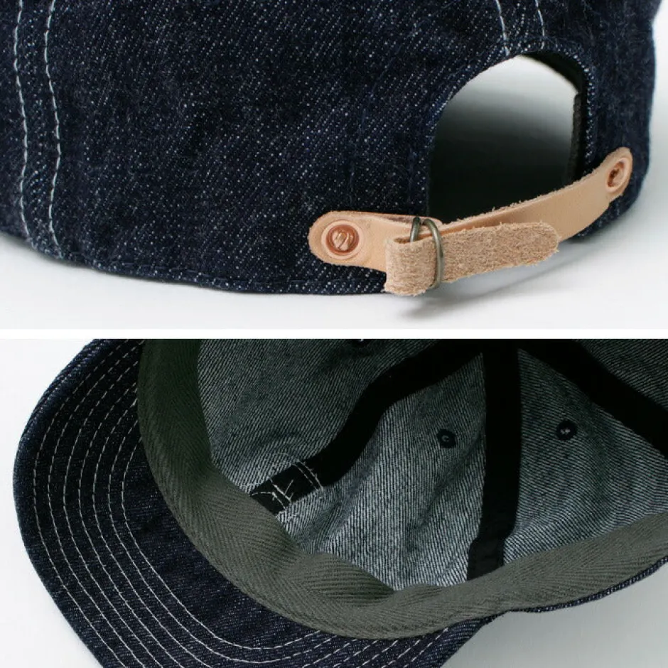 Hats^HIGHER / SELVEDGE DENIM CAP ONE WASH