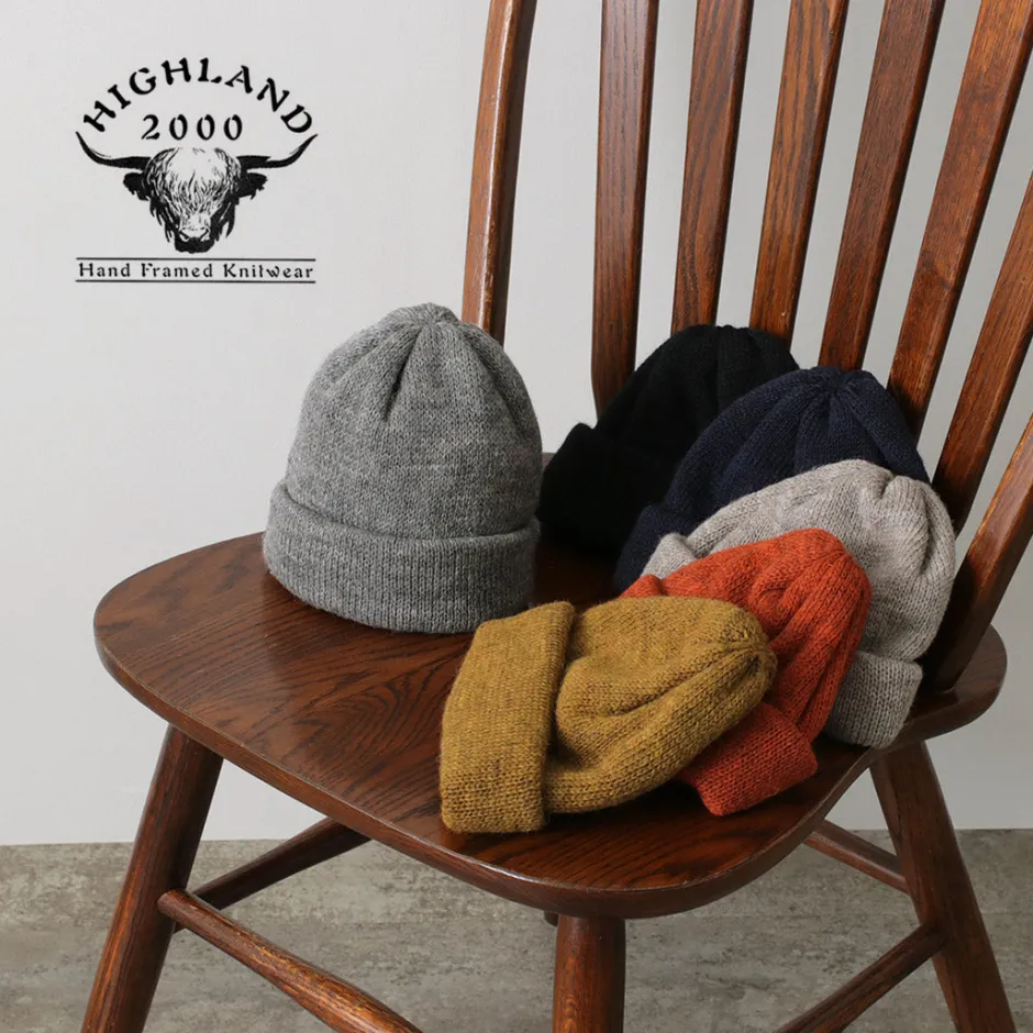Hats^HIGHLAND 2000 / British Wool Tubular Bobby Cap