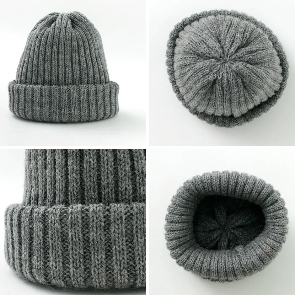 Hats^HIGHLAND 2000 / British Wool 2x1 Rib Bobby Cap