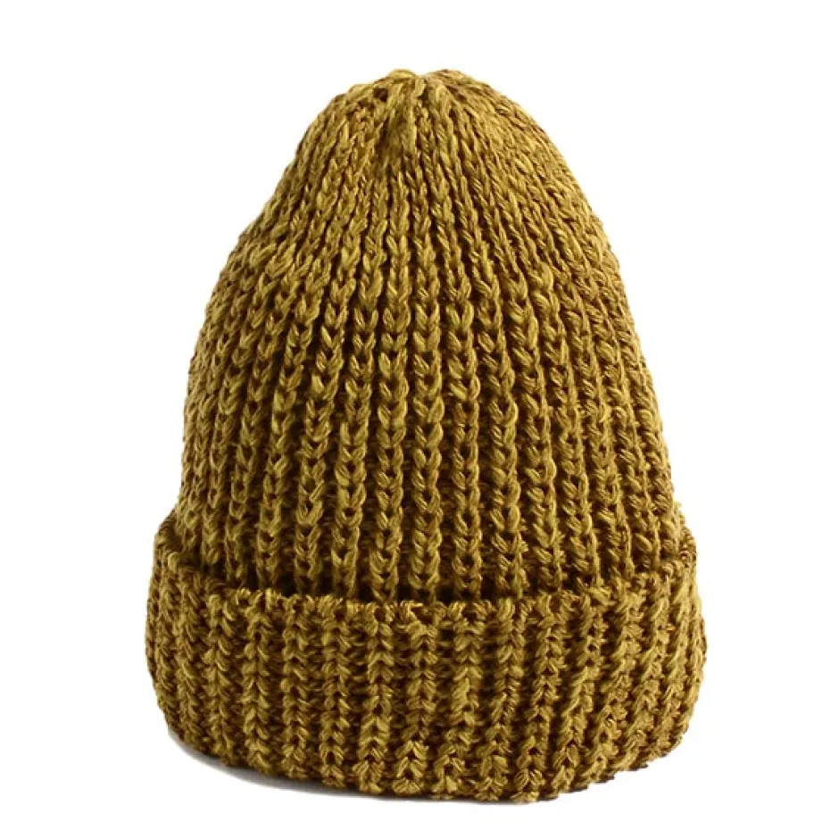 Hats^HIGHLAND 2000 / Cotton Linen Short Knitsted Cap