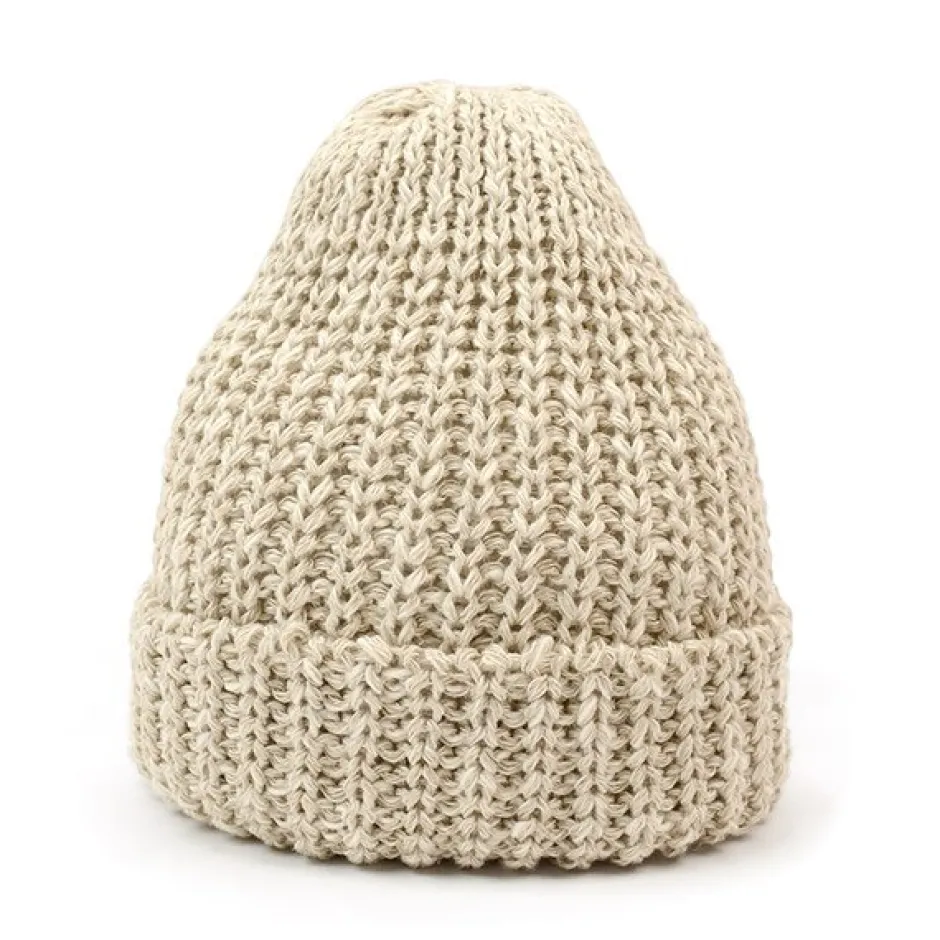 Hats^HIGHLAND 2000 / Cotton Linen Short Knitsted Cap
