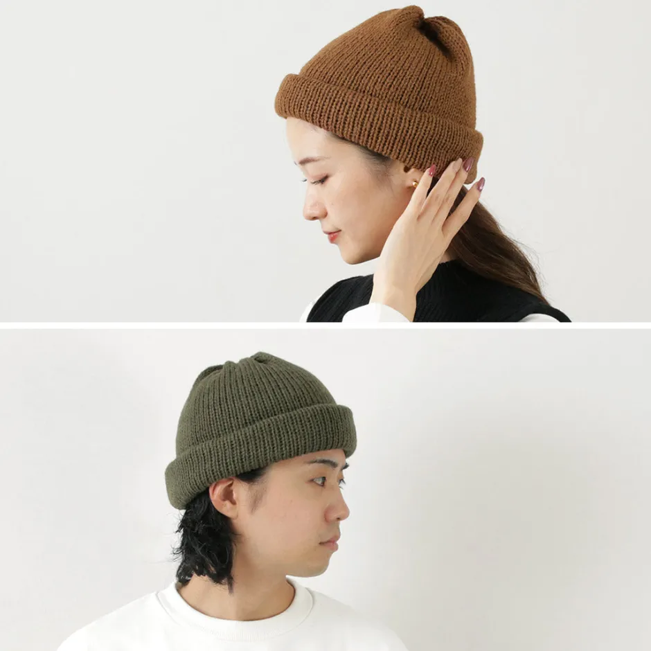 Hats^HIGHLAND 2000 / Merino Alpaca Tubular Bobby Cap (Double Turn Up)