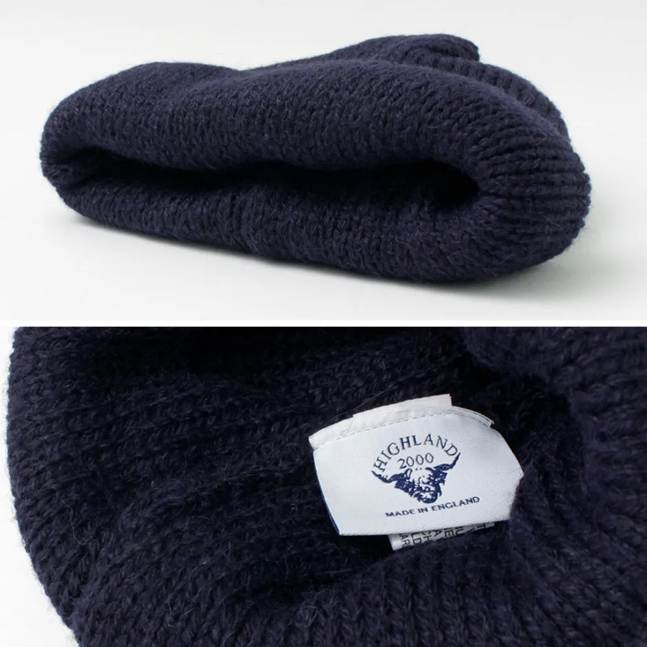 Hats^HIGHLAND 2000 / Merino Alpaca Tubular Bobby Cap (Double Turn Up)