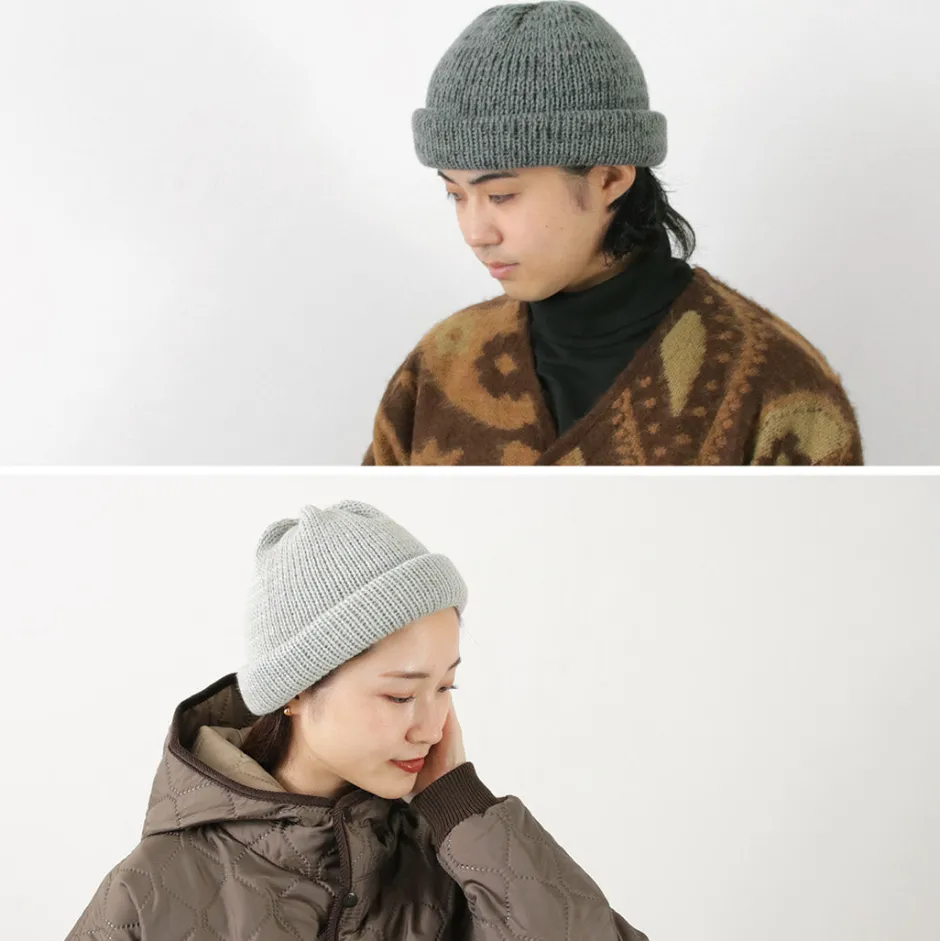 Hats^HIGHLAND 2000 / Merino Alpaca Tubular Bobby Cap (Double Turn Up)