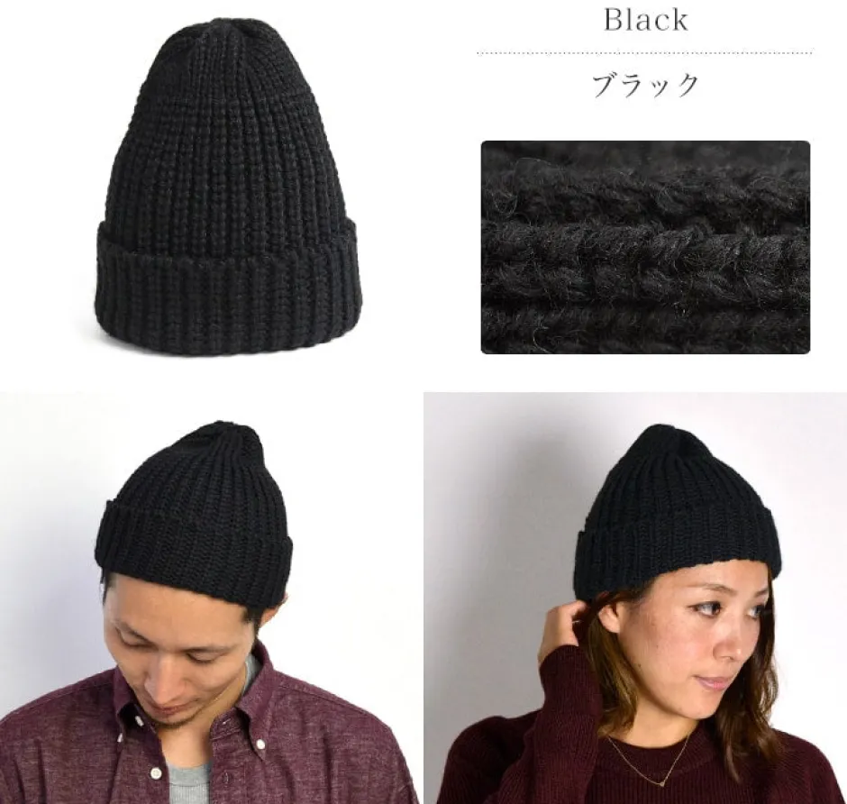 Hats^HIGHLAND 2000 / Short Merino Alpaca Knits Cap