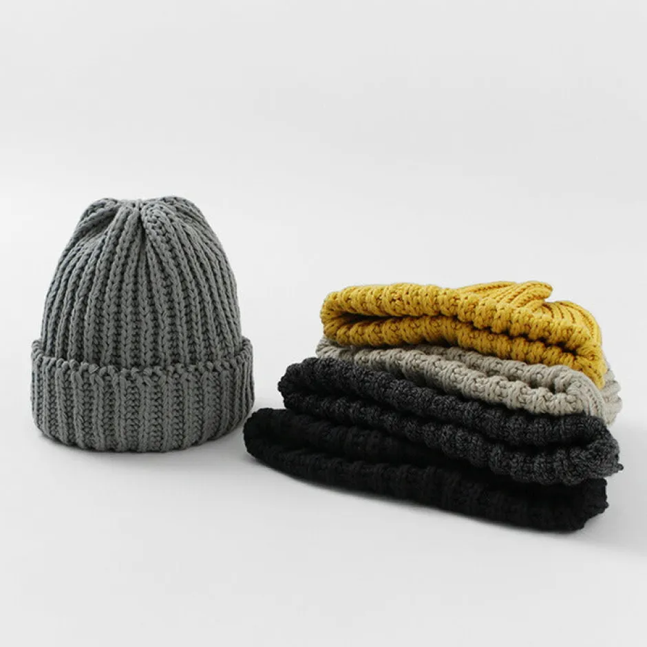Hats^HIGHLAND 2000 / Very Short Heavyweight Cotton Knitted Cap