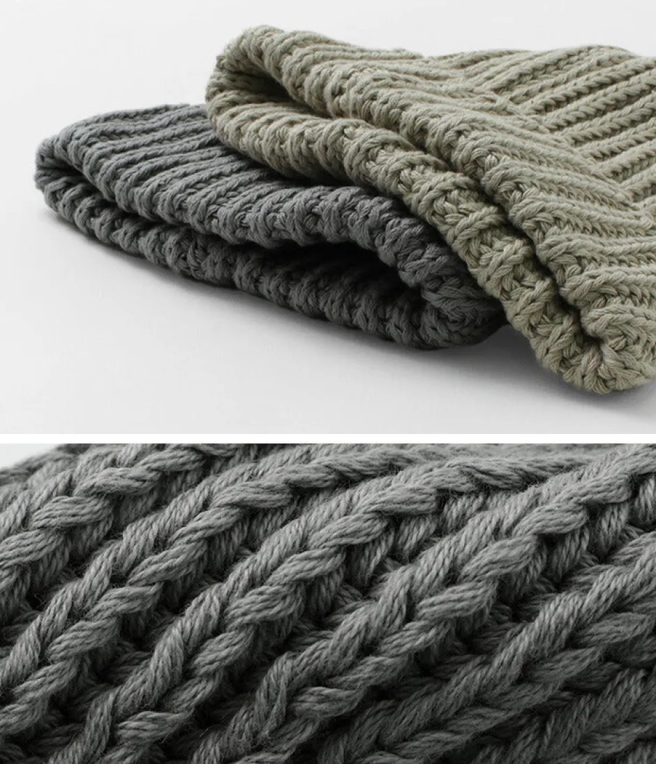 Hats^HIGHLAND 2000 / Very Short Heavyweight Cotton Knitted Cap