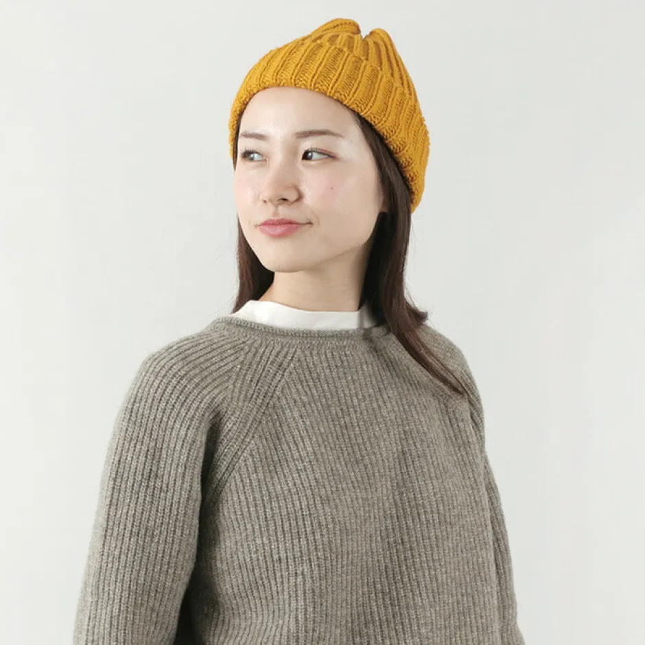Hats^HIGHLAND 2000 / Very Short Merino Wool Knit Cap