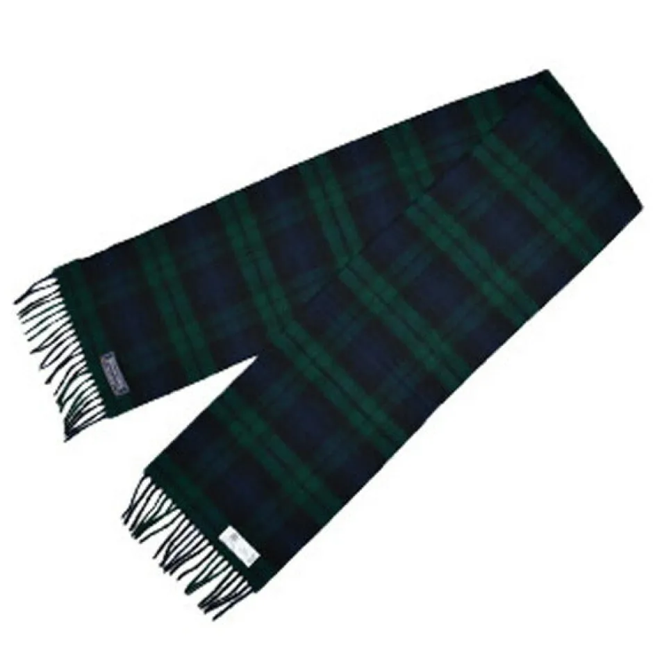 Scarfs^HIGHLAND TWEEDS / Lamb Wool Check Scarf