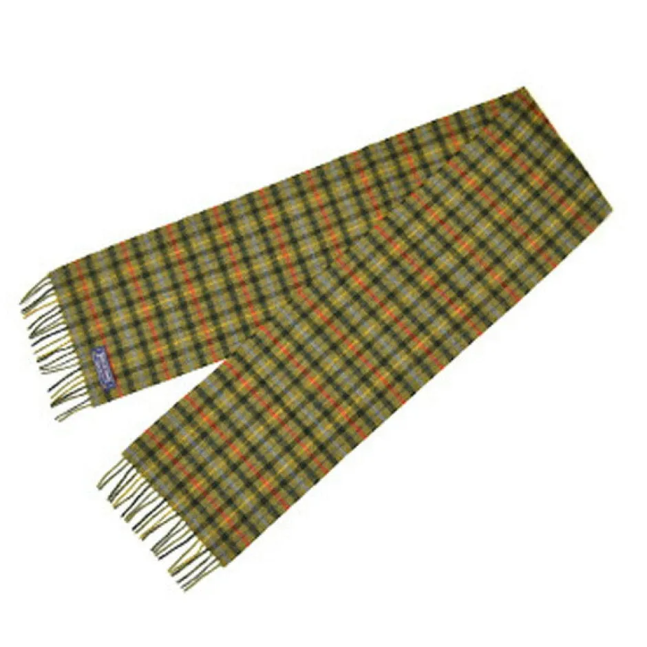 Scarfs^HIGHLAND TWEEDS / Lamb Wool Check Scarf