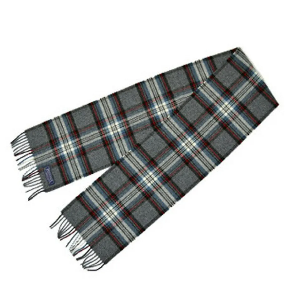 Scarfs^HIGHLAND TWEEDS / Lamb Wool Check Scarf