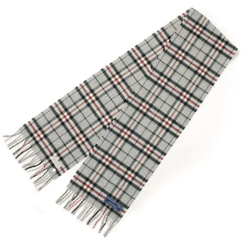 Scarfs^HIGHLAND TWEEDS / Lamb Wool Check Scarf