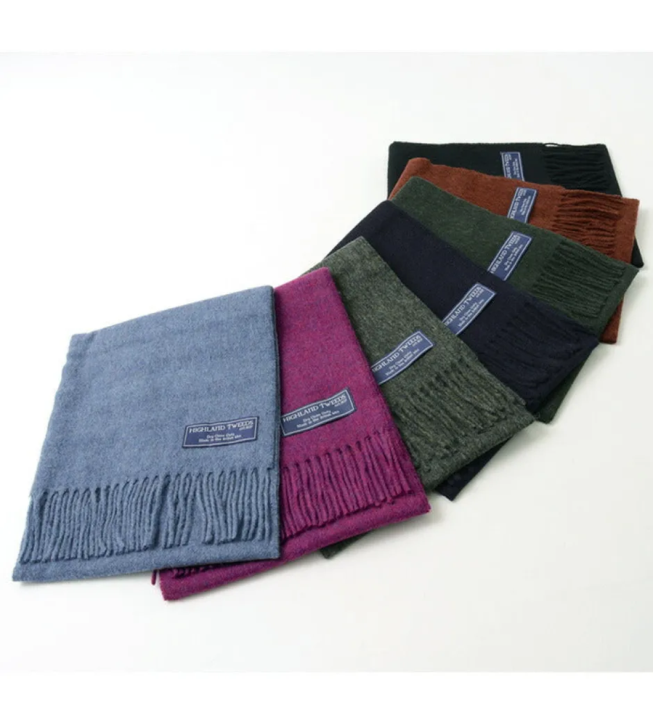 Scarfs^HIGHLAND TWEEDS / Lamb Wool Scarf