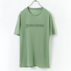 T-Shirts^HOUDINI / Tree Tee Drawing logo /wood pulp T-shirt