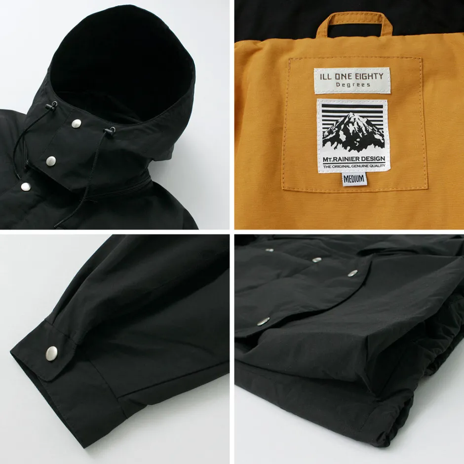 Jackets^ILL ONE EIGHTY / Manten Hoodie black