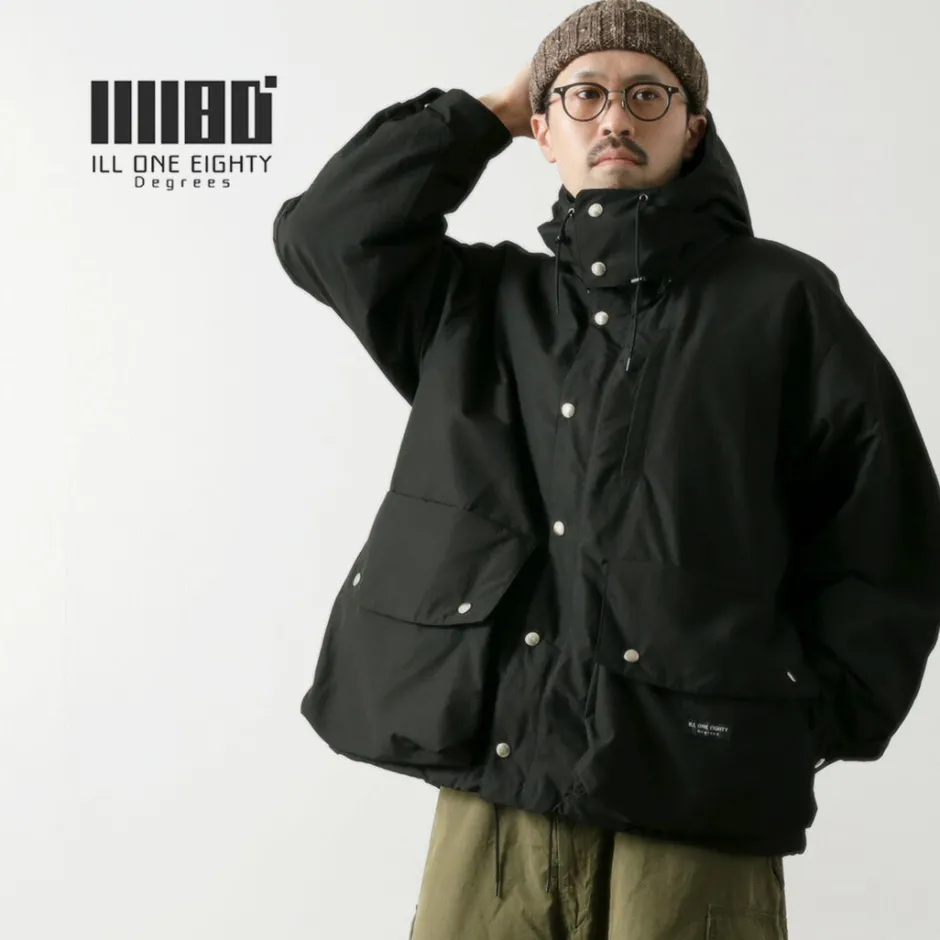 Jackets^ILL ONE EIGHTY / Manten Hoodie black