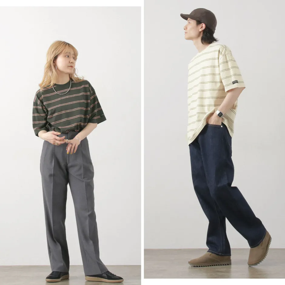 T-Shirts^ILL ONE EIGHTY / Retro stripe T-shirt