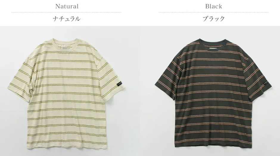 T-Shirts^ILL ONE EIGHTY / Retro stripe T-shirt