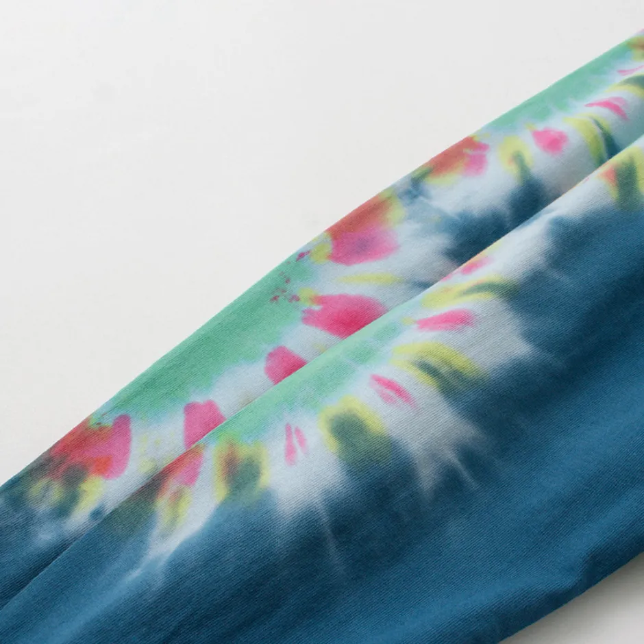 T-Shirts^ILL ONE EIGHTY / Tie-Dye Long Sleeve T-Shirt navy