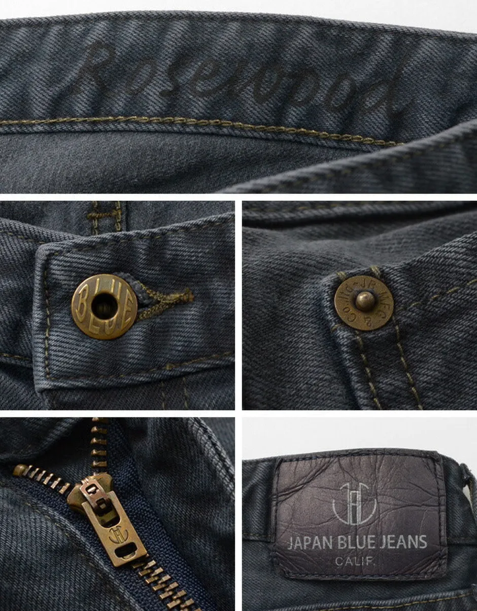Jeans^JAPAN BLUE JEANS / Calif Tapered Overdyed Rosewood black