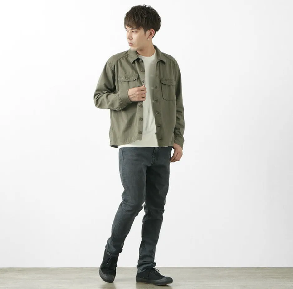 Jeans^JAPAN BLUE JEANS / Calif Tapered Overdyed Rosewood black