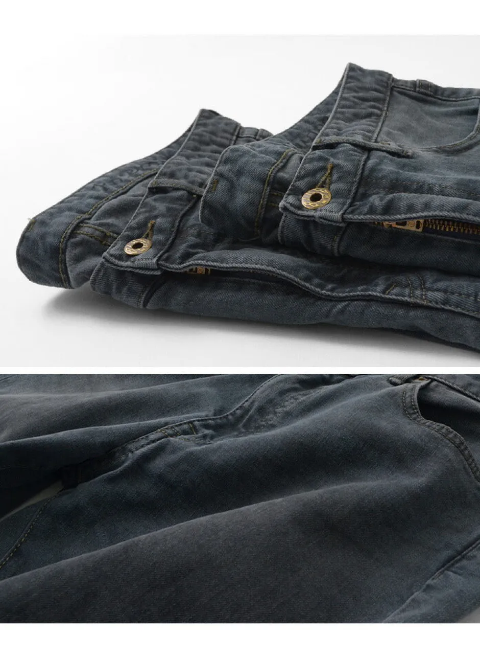 Jeans^JAPAN BLUE JEANS / Calif Tapered Overdyed Rosewood black