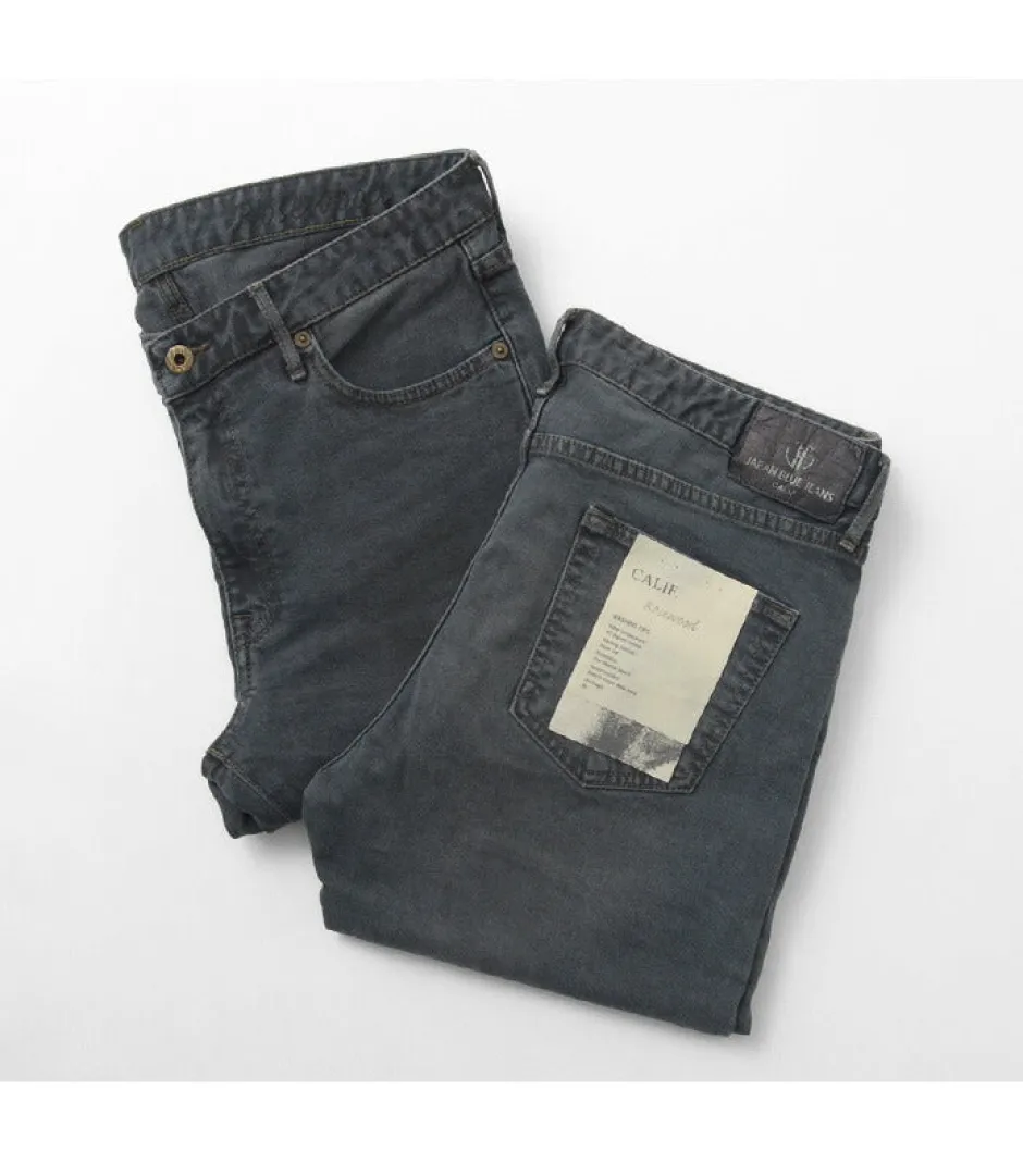 Jeans^JAPAN BLUE JEANS / Calif Tapered Overdyed Rosewood black