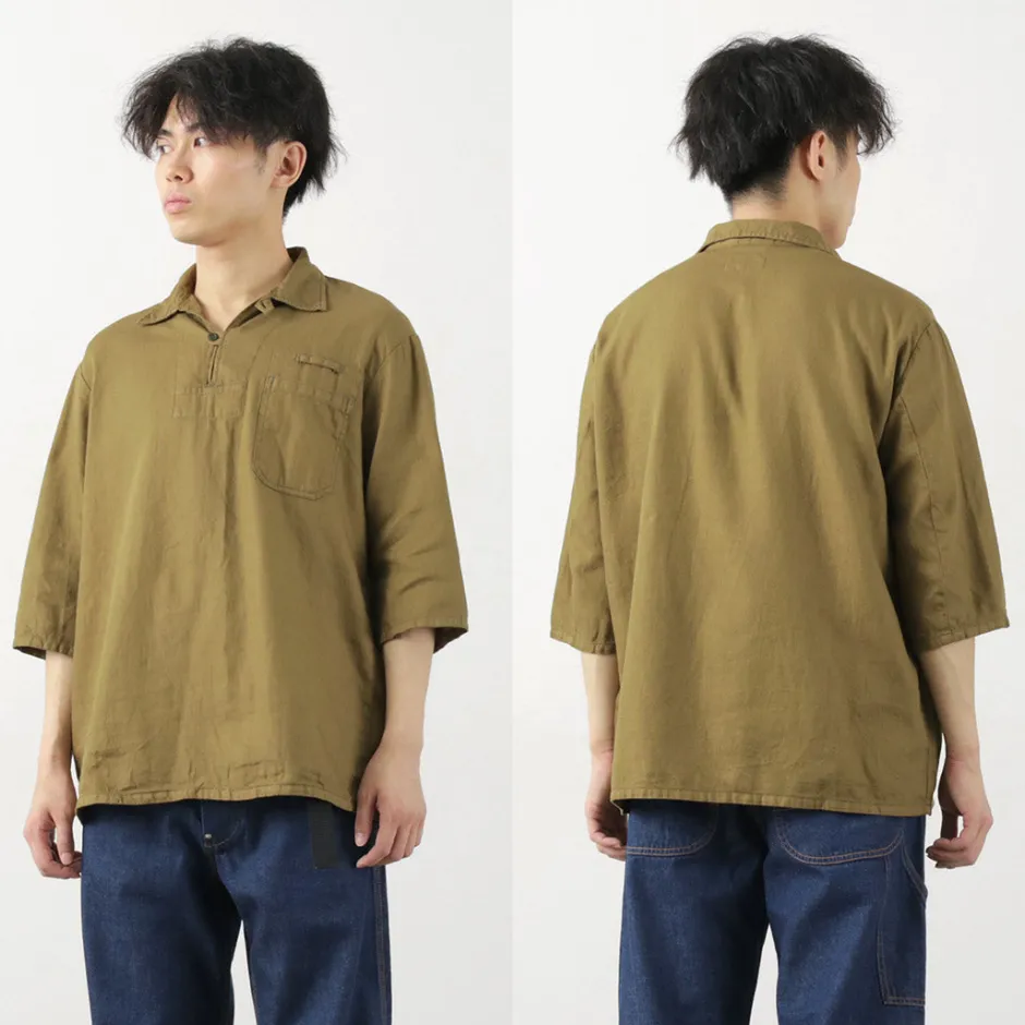 Shirts^JAPAN BLUE JEANS / CODE:SILVER Military Pullover Shirt