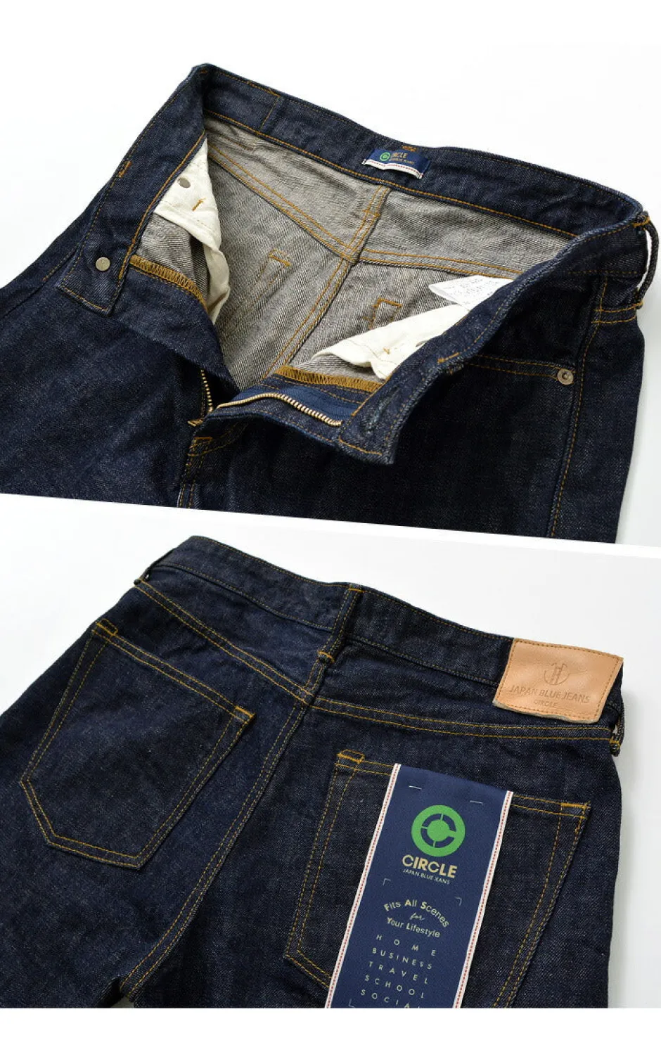 Jeans^JAPAN BLUE JEANS / J204 Circle 12.5oz tapered indigo