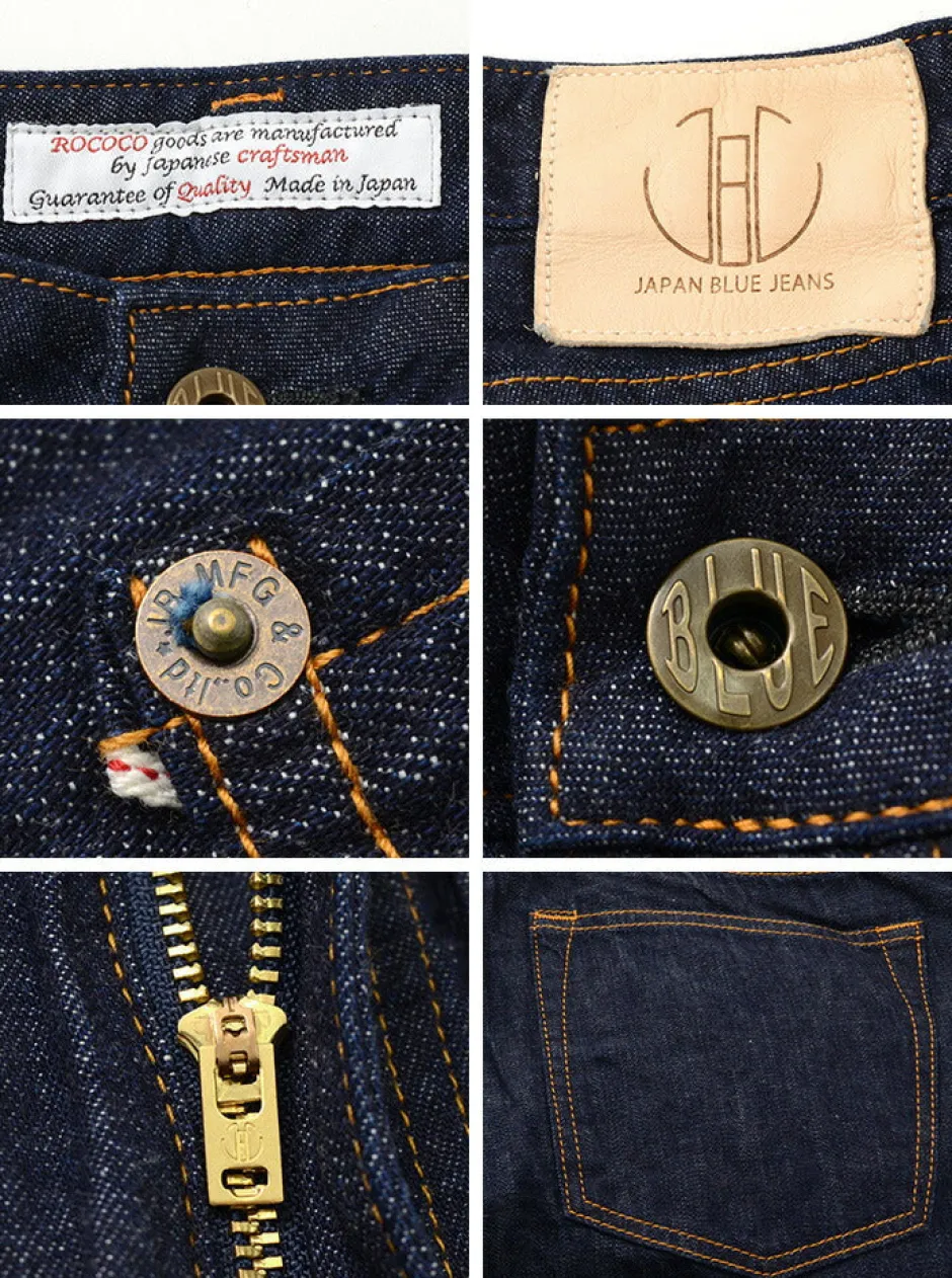 Jeans^JAPAN BLUE JEANS / 8oz 5P Denim Tapered Trousers indigo