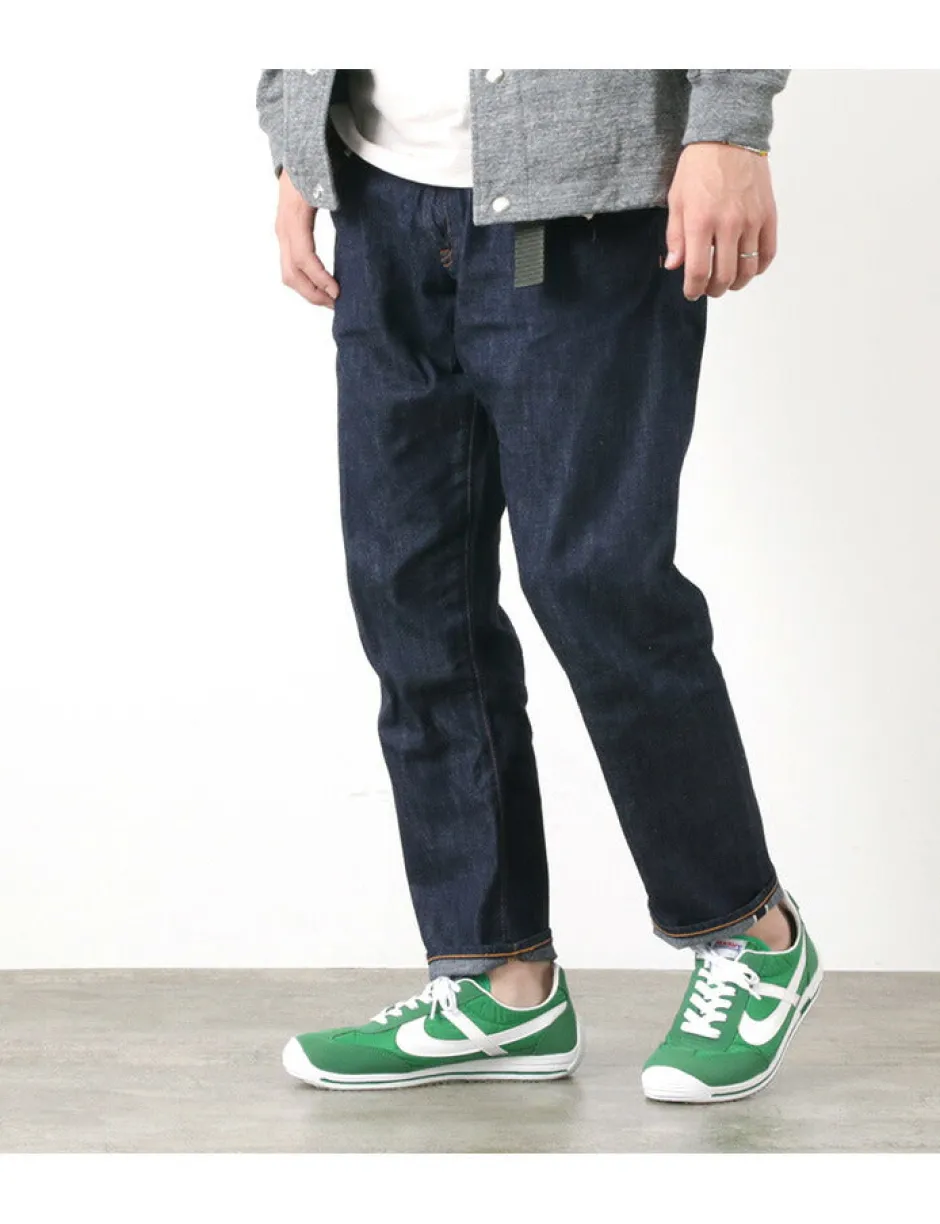 Jeans^JAPAN BLUE JEANS / 8oz 5P Denim Tapered Trousers indigo