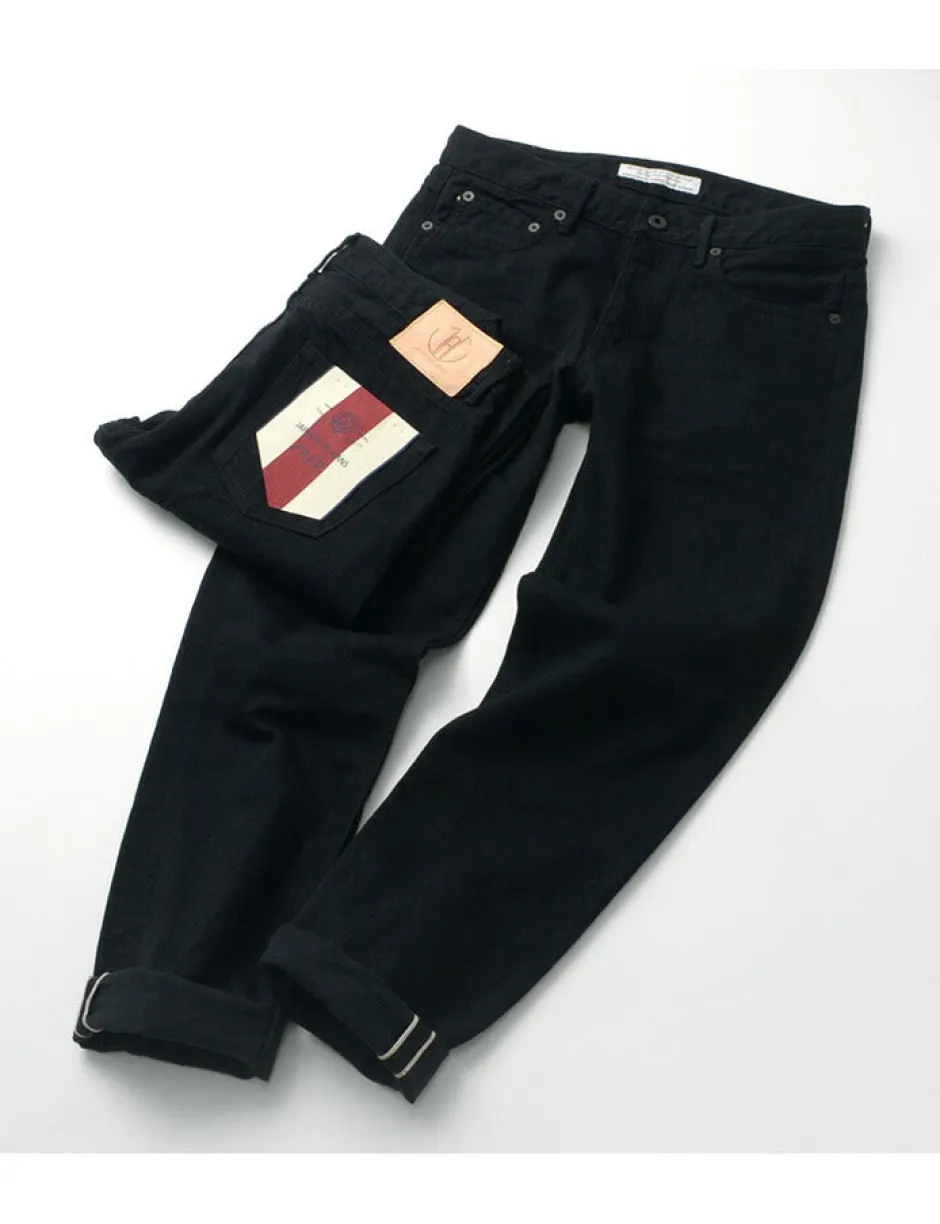 Jeans^JAPAN BLUE JEANS / Prep 12oz Selvich Full Jeans black