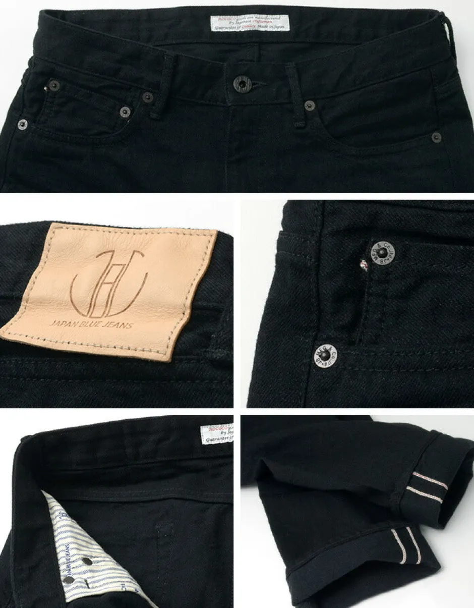 Jeans^JAPAN BLUE JEANS / Prep 12oz Selvich Full Jeans black