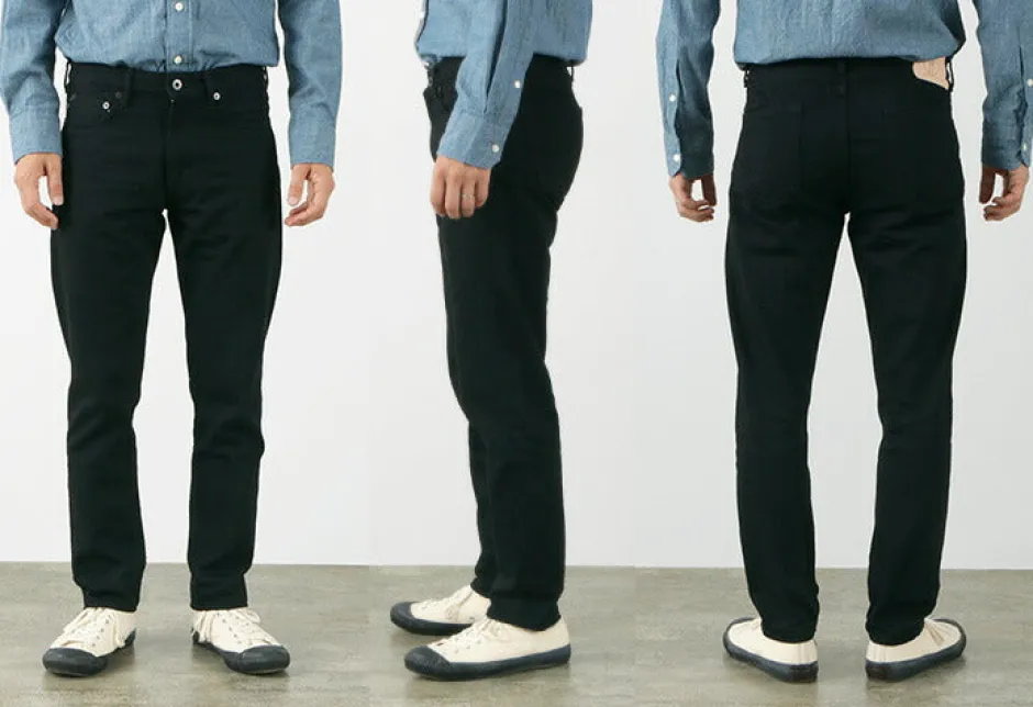 Jeans^JAPAN BLUE JEANS / Prep 12oz Selvich Full Jeans black