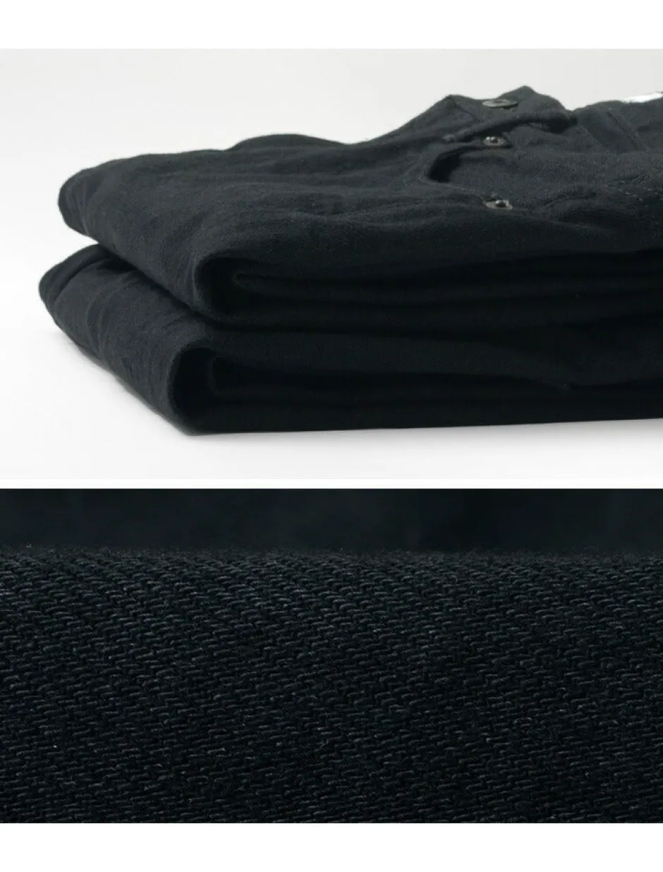 Jeans^JAPAN BLUE JEANS / Prep 12oz Selvich Full Jeans black