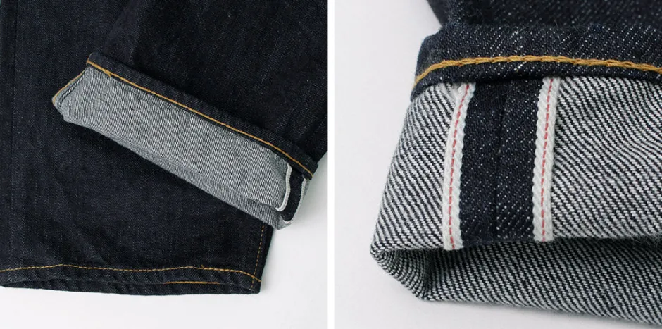 Jeans^JAPAN BLUE JEANS / RJB6171 12oz selvedge wide tapered trousers indigo