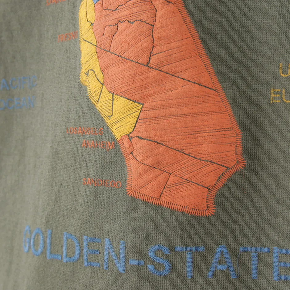 T-Shirts^JHANKSON / California Maps short sleeve T-shirt