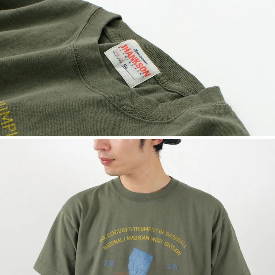T-Shirts^JHANKSON / California Maps short sleeve T-shirt